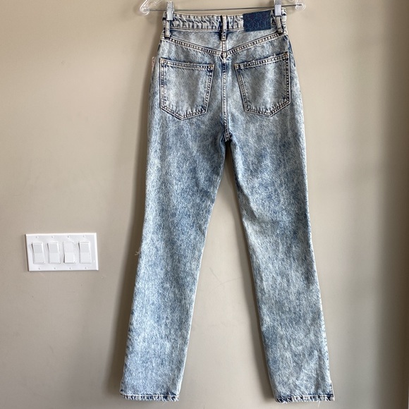 Free People High Waisted Distressed Rigid Denim - Picture 5 of 15